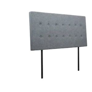 Freddy Linen Headboard Bluish Grey - Double