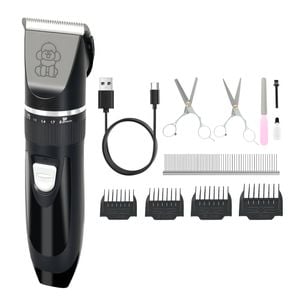 PaWz Cordless USB Rechargeable Pet Grooming Kit - Black