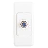 Deta Audio Visual Architrave TV Socket Single - F Type