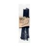 Click 250mm Black EZ-Release Releasable Cable Tie - 25 Pack
