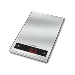 BodySense 5kg Stainless Steel Kitchen Scale Electronic Digital Weight Balance