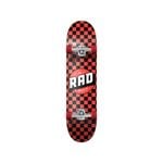 RAD Complete Dude Crew Skateboard 7 Black / Red