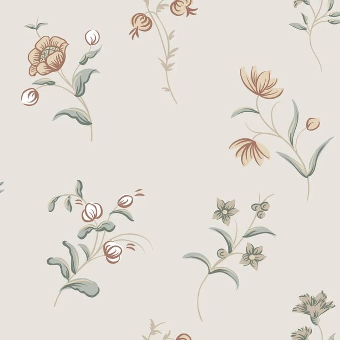 Wallpaper Trader Hanna Wallpaper Roll 10.05m X 53cm, Sand