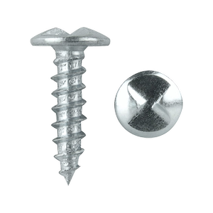 Pinnacle Assorted Anti-Theft Security Number Plate Screws - 50 Pack