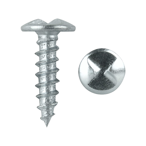 Pinnacle Assorted AntiTheft Security Number Plate Screws 50 Pack