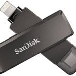SanDisk USB 128GB iXpand Flash Drive Luxe Lightning & USB Type-C for iPhone iPad SDIX70N-128G