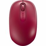 Microsoft Wireless Mobile 1850 Mouse - Flame Red - Scroll Wheel
