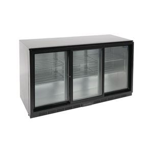 Polar G-series Under Counter Back Bar Cooler With Sliding Doors 320ltr - Commercial Bar Fridges (gl013-a)