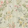 Floral Stripes Sage, Wallpaper 10.05m x 53cm Wallpaper Boutique