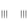 6pc Target 26mm Diamond Pro Swiss Point Accessory For Darts Sp Barrels Black