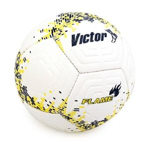 Victor Sports Flame Soccer Ball Size 4 Textured PVC Training