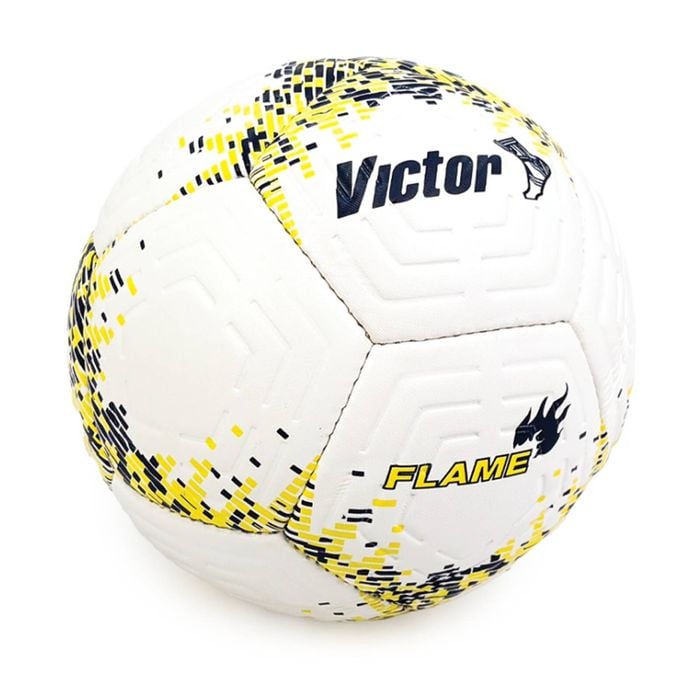 Victor Sports Flame Soccer Ball Size 4 Textured PVC Training