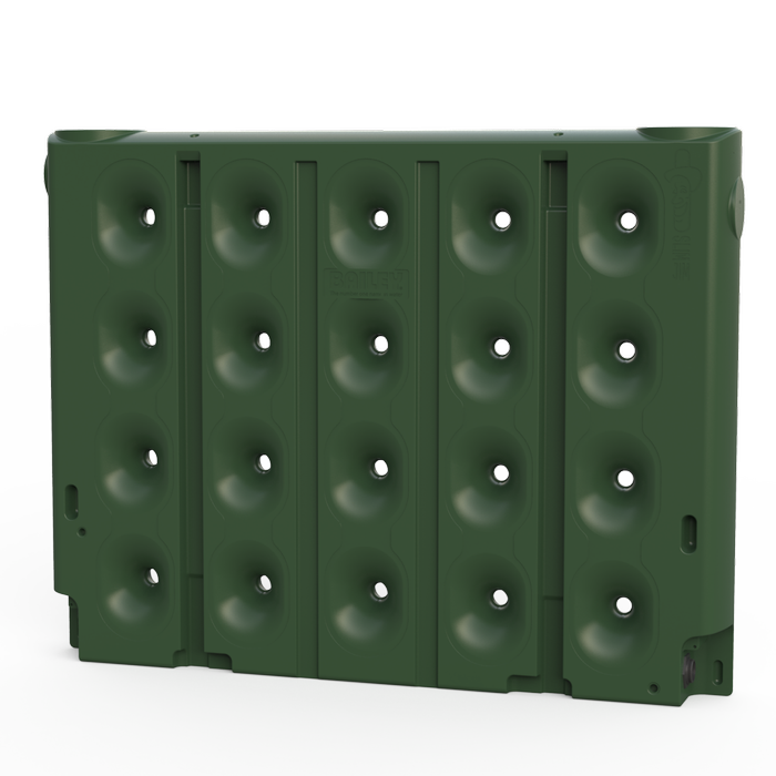 Bailey 1000L Heritage Green Slim Jim Water Tank
