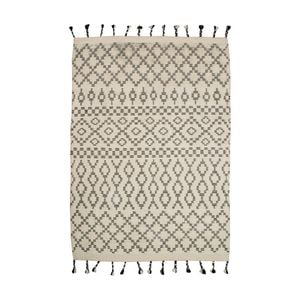Colorscope sahara trellis contemporary indoor rug iovry/charcoal 160x230cm