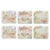 Ashdene Garden Hens Set Of 6 Coasters