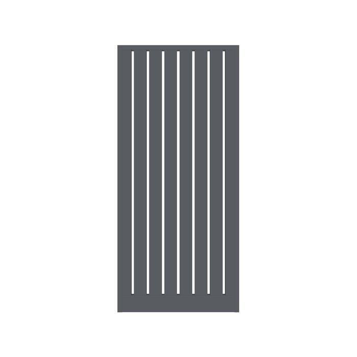 Breezeline Plus 1.8 x 0.9m Grey Friars Fencing Hinged Vertical Gate