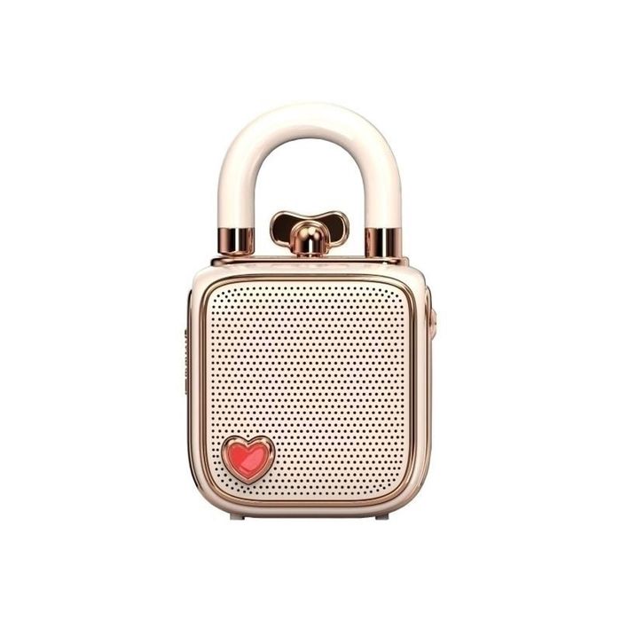 Divoom Lovelock Portable Bluetooth Speaker - Pink