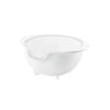 Guzzini 29.5cm Plastic Easy Pouring Colander - White