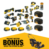 DeWALT 18V XR 15 Piece Combo Kit DCZ1585P3-XE