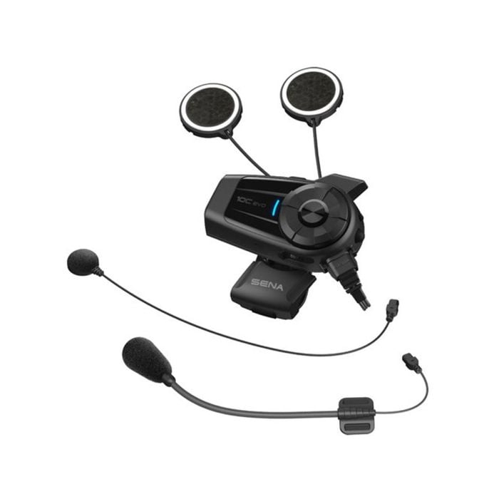 Sena 10C EVO Motorcycle Bluetooth 4K w/ Camera & HD Speakers