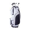 VEVOR Golf Cart Bag White Color-Block with 14 Way Organizer Divider Top Premium Nylon