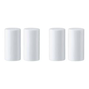 2PK Mikasa Chalk Porcelain Salt and Pepper Shakers, 8cm, White