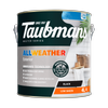 Taubmans 4L Black Low Sheen All Weather Exterior Paint