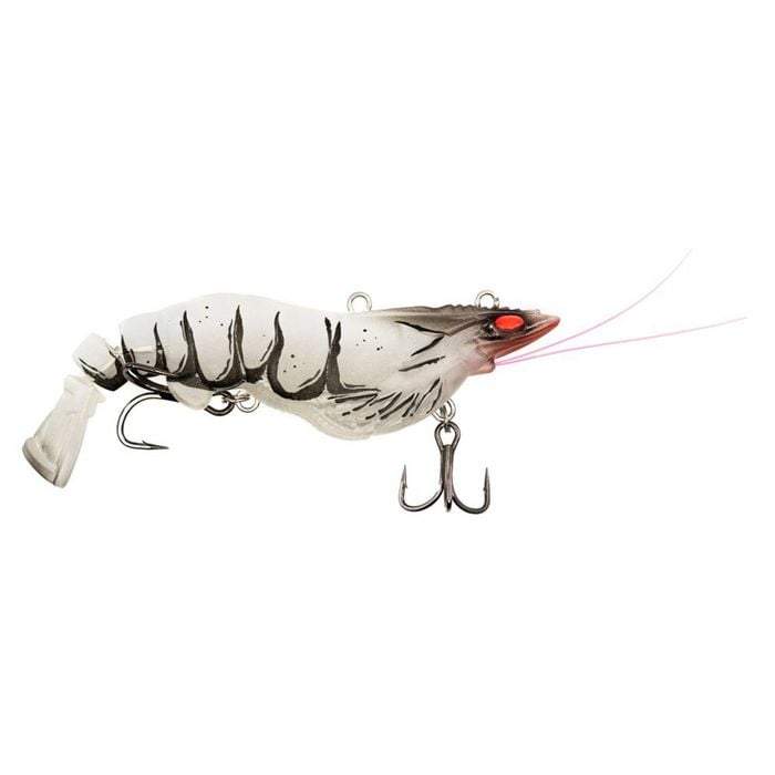 85mm Chasebaits Armour Prawn Hard Body Fishing Lure - Glow Zombie