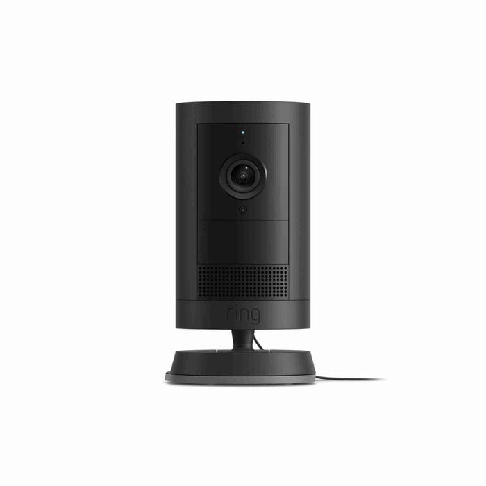 Ring Black Outdoor Camera Plus Plug-In