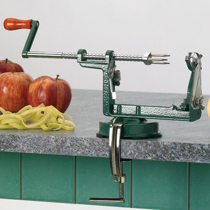 Matfer Bourgeat Apple Peeler/Corer with Suction Cup & Clamp