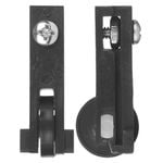 Rolltrak Adjustable Nylon Carriage And Acetal Roller - 2 Pack