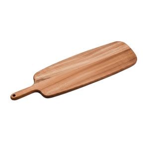 NF Living Acacia Wooden Cutting Paddle 56x18 Serving Board Kitchen Gadgets Brown