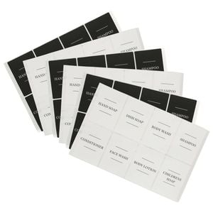 Harbour Housewares 48pc Soap Dispenser Labels Set