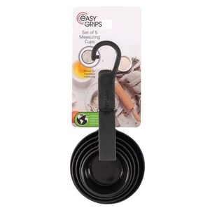 5 Piece Measuring Cup Set Easy Grips