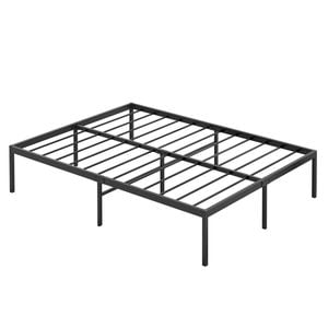 Ufurniture Bed Frame Double 41cm Height Mattress Base Support Black