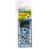 Zenith 4 x 15mm Zinc Plated Round Head Bolt And Nut - 25 Pack