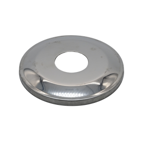 Kinetic 15mm 1/2" BSP 10mm 3/8" Rise Chrome Cover Plate