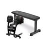 2x Powertrain 24kg Adjustable Dumbbells w/Stand and 10437 Adidas Bench