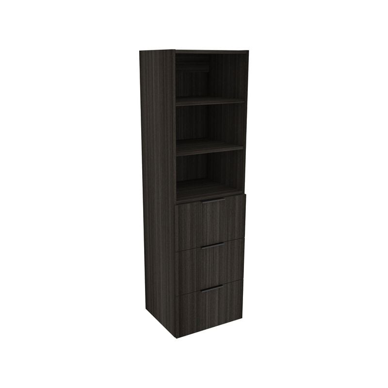 Lugna 1536 x 450 x 380mm Storm 2 Adjustable Shelf  3 Drawer Storage Cabinet