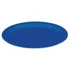 Olympia Kristallon Polypropylene Plates Shatterproof Blue 174mm (12 Pack) Commercial Kitchen Crockery