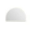 Attica Arched 1500 x 1000mm Brushed Gold LED Mirror