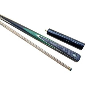Legend Hand-made 57 Inch 2pc Cue With Extension, 4 Splice, American Ash Shaft Wood - Green