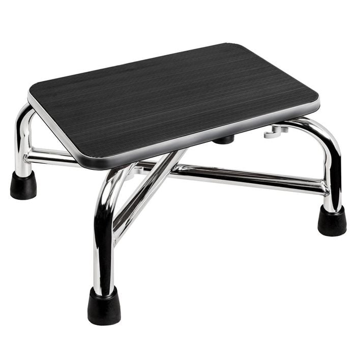 Non-Slip Medical Bathroom Foot Step Stool with Cross Brace & High Weight Capacity - DJMed