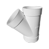 Holman 225mm 45º Storm PVC Junction