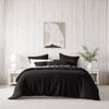 Bianca Kahlani Queen Polyester Quilt Cover Set - Chocolate