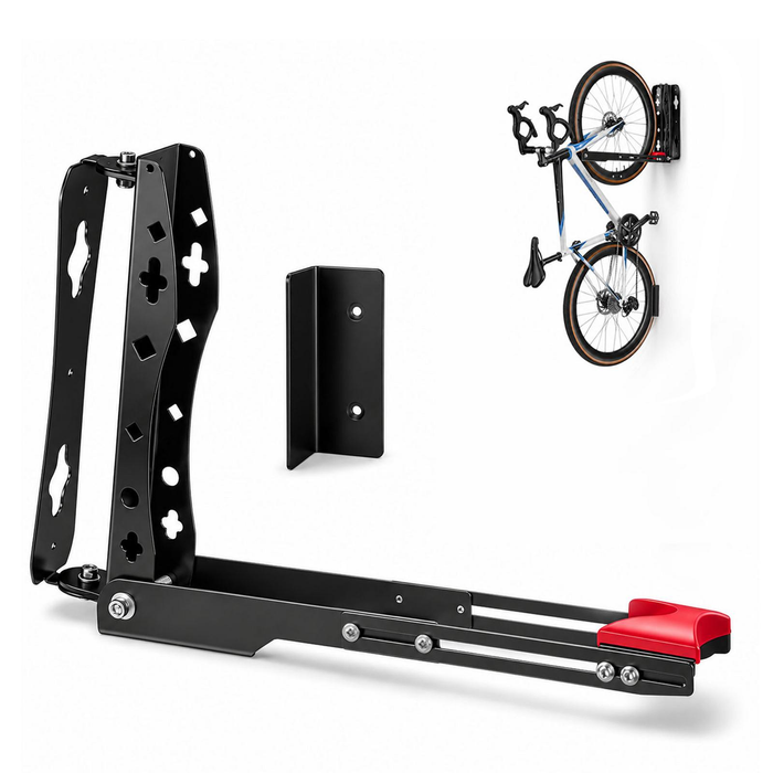 Outdoor360 Bike Wall Mount 180° Swivel, Foldable, Adjustable for Most Bike Types