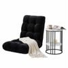 Artiss Sofa Bed Floor Lounge Recliner Foldable Chair & Side Table Bundle