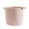 Living Textiles Cotton Rope Medium Hamper - Pink