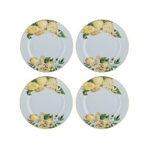 Ashdene Citrus Blooms Set Of 4 Side Plates