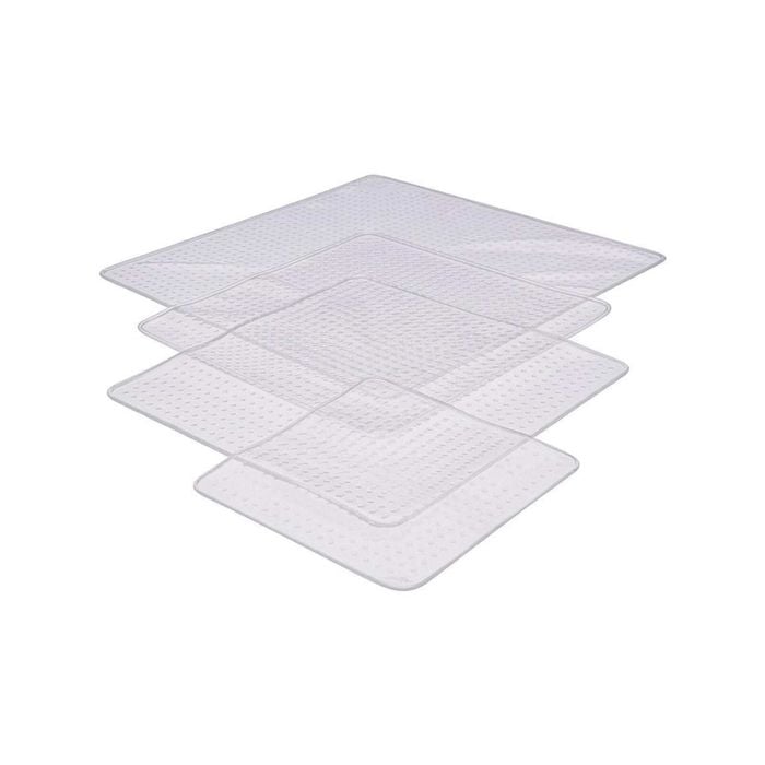 Eco Silicone Food Wraps Set Of 4 19.5cmx19.5cm Scullery